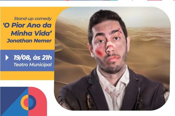 Jonathan Nemer Apresenta Show De Stand Up Em Mau