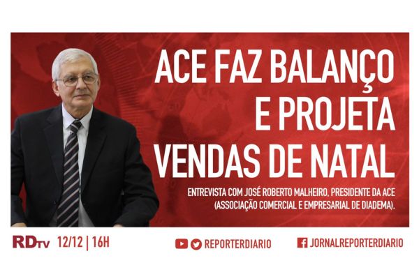 Boletim RDtv 12 12 2023 às 16h ACE faz balanço e projeta vendas de Natal