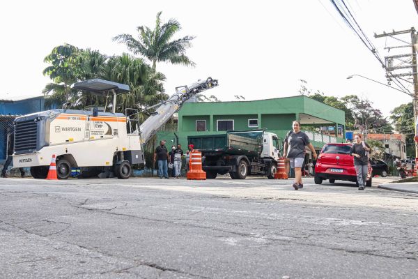 São Bernardo autoriza recapeamento na região do Riacho Grande