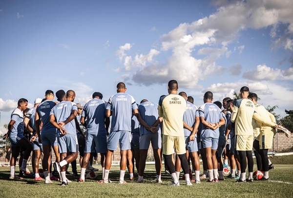 Santos Faz Ltimo Treino Antes De Pegar O Mirassol Diante De Multid O