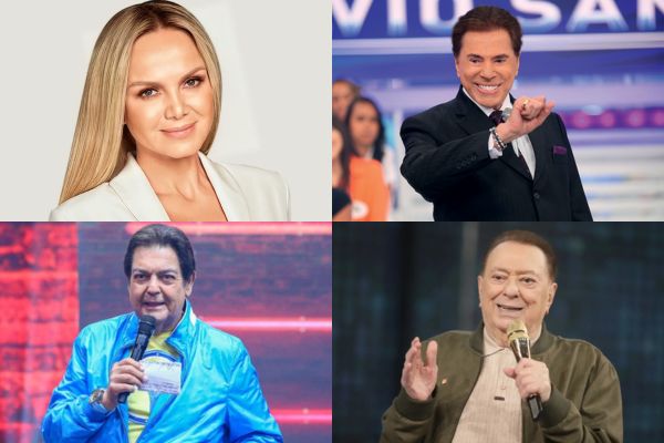 Fim de uma era Eliana Raul Gil Faustão e Silvio Santos saem de cena