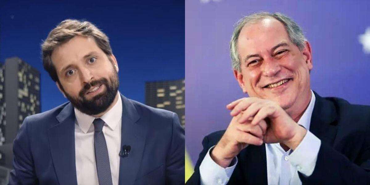 Ciro e Greg rio Duvivier acertam debate presidenci vel pediu